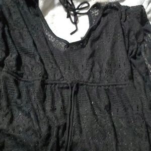 Time and true lace bathing suit cover size small never been worn